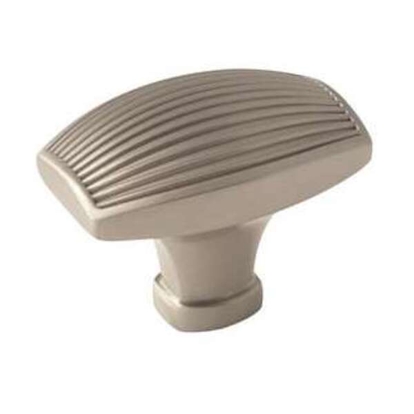 AMEROCK LLC Sea Grass 1-1/2 in (38 mm) Length Satin Nickel Cabinet Knob
