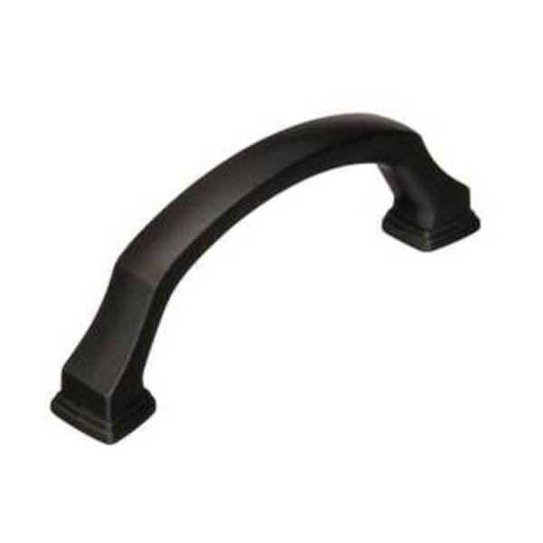AMEROCK LLC Revitalize 3 in (76 mm) Center-to-Center Black Bronze Cabinet Pull
