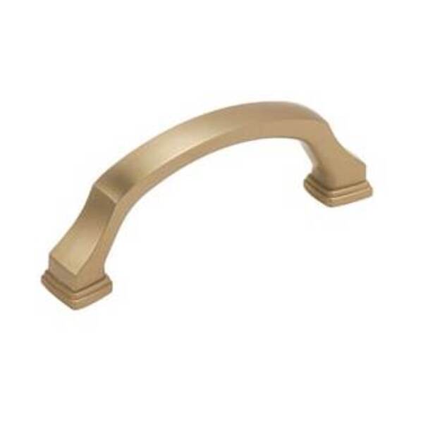 AMEROCK LLC Revitalize 3 in (76 mm) Center-to-Center Golden Champagne Cabinet Pull