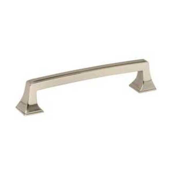 AMEROCK LLC Mulholland 5-1/16 in (128 mm) Center-to-Center Polished Nickel Cabinet Pull