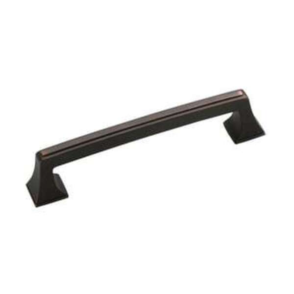 AMEROCK LLC 5-7/8 in. Center-to-Center Cabinet Pull in Oil Rubbed Bronze