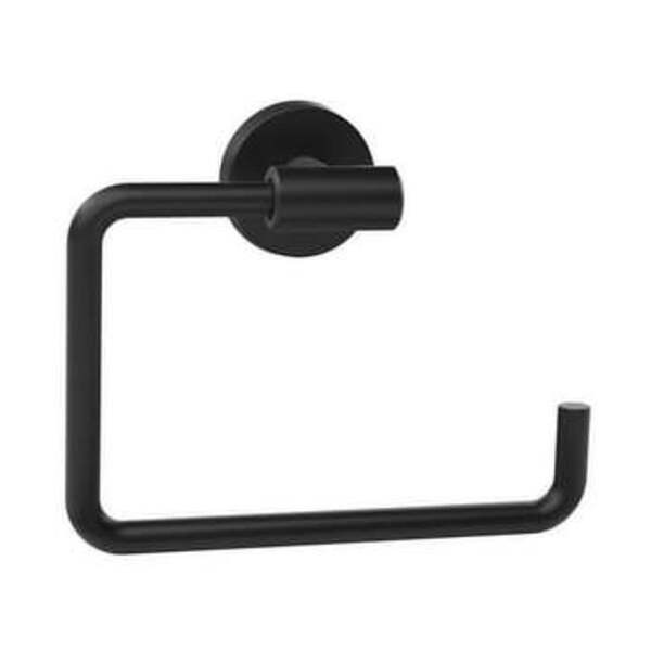 AMEROCK LLC Arrondi 6-7/16 in (164 mm) Length Towel Ring in Matte Black