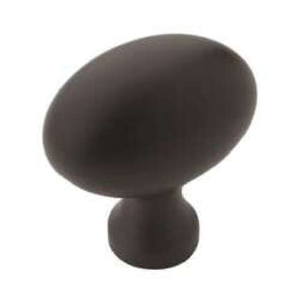 AMEROCK LLC Allison Value 1-3/8 in (35 mm) Length Flat Black Cabinet Knob