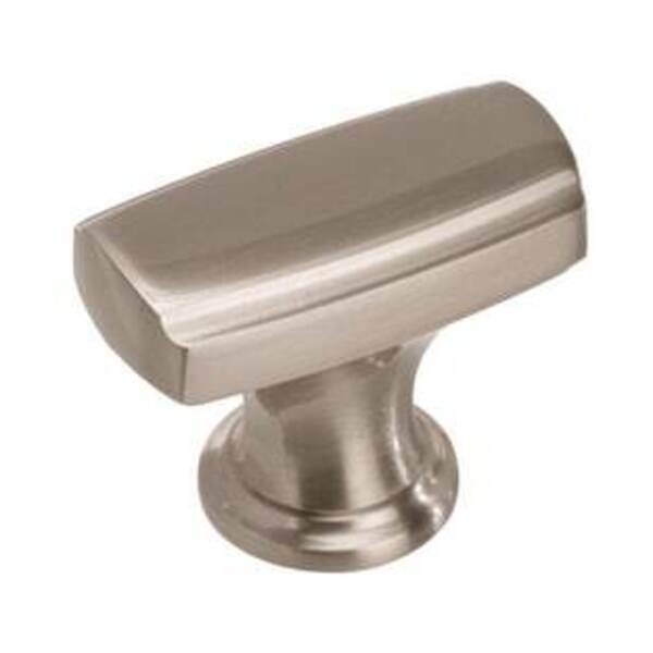 AMEROCK LLC Highland Ridge 1-3/8 in (35 mm) Length Satin Nickel Cabinet Knob