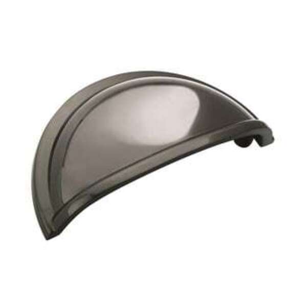 AMEROCK LLC Cup Pulls 3 in (76 mm) Center-to-Center Black Nickel Cabinet Cup Pull