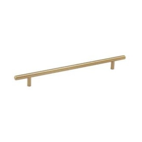 AMEROCK LLC Bar Pulls 10-1/16 in (256 mm) Center-to-Center Golden Champagne Cabinet Pull