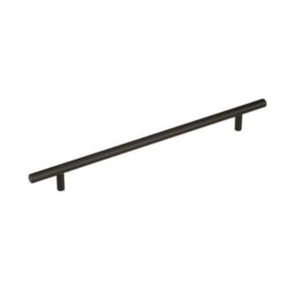 AMEROCK LLC Bar Pulls 10-1/16 in (256 mm) Center-to-Center Black Bronze Cabinet Pull
