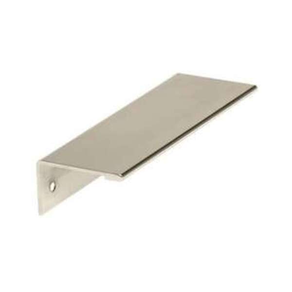 AMEROCK LLC Edge Pull 3-3/4 in (96 mm) Center-to-Center Polished Nickel Cabinet Pull
