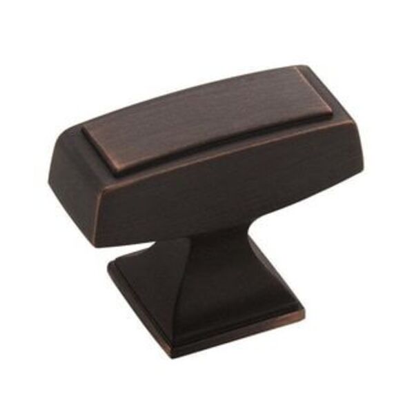 AMEROCK LLC Mulholland 1-1/2 in (38 mm) Length Oil-Rubbed Bronze Cabinet Knob