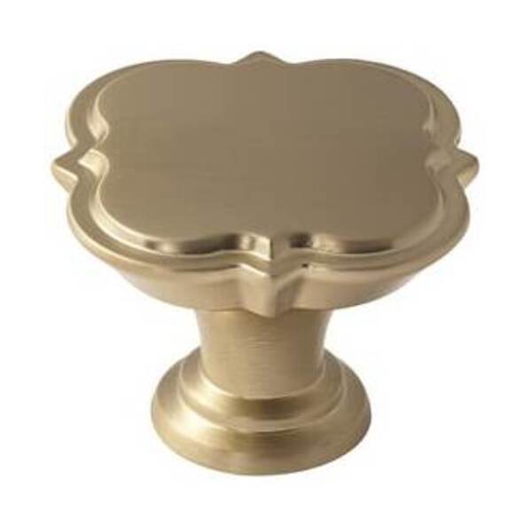 AMEROCK LLC Grace Revitalize 1-3/4 in (44 mm) Diameter Golden Champagne Cabinet Knob