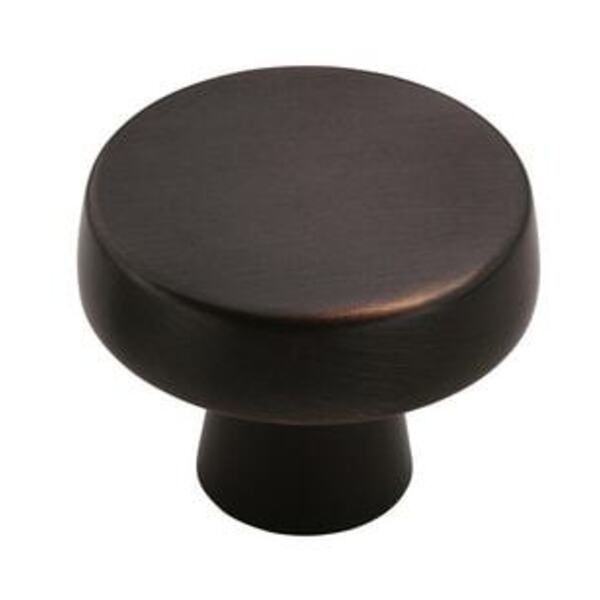 AMEROCK LLC Blackrock 1-5/8 in (44 mm) Diameter Black Bronze Cabinet Knob