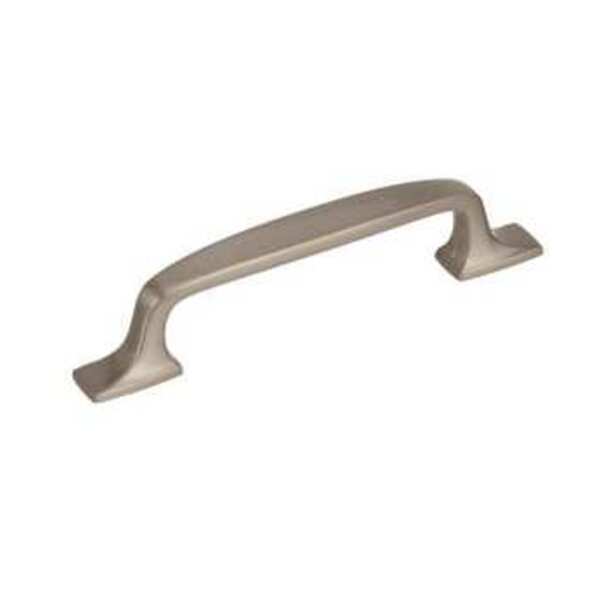 AMEROCK LLC Highland Ridge 3-3/4 in (96 mm) Center-to-Center Satin Nickel Cabinet Pull