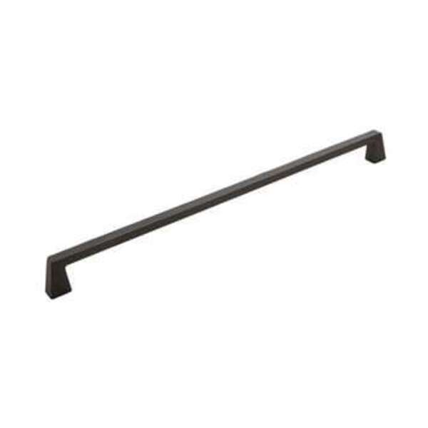 AMEROCK LLC Blackrock 18 in (457 mm) Center-to-Center Black Bronze Appliance Pull