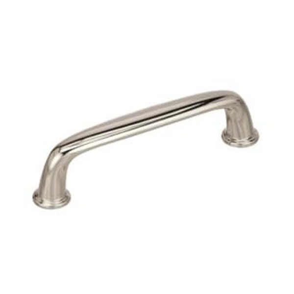 AMEROCK LLC Kane 3-3/4 in (96 mm) Center-to-Center Polished Nickel Cabinet Pull