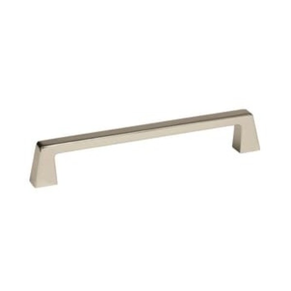 AMEROCK LLC Blackrock 6-5/16 in (160 mm) Center-to-Center Polished Nickel Cabinet Pull