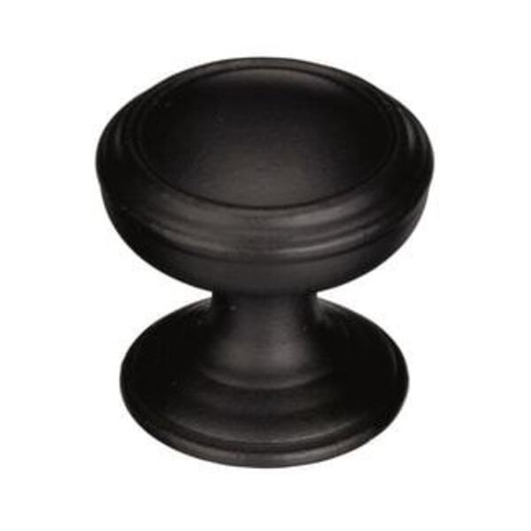 AMEROCK LLC Revitalize 1-1/4 in (32 mm) Diameter Black Bronze Cabinet Knob