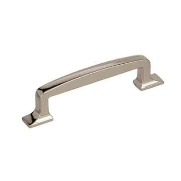 AMEROCK LLC Westerly 3-3/4 in (96 mm) Center-to-Center Polished Nickel Cabinet Pull