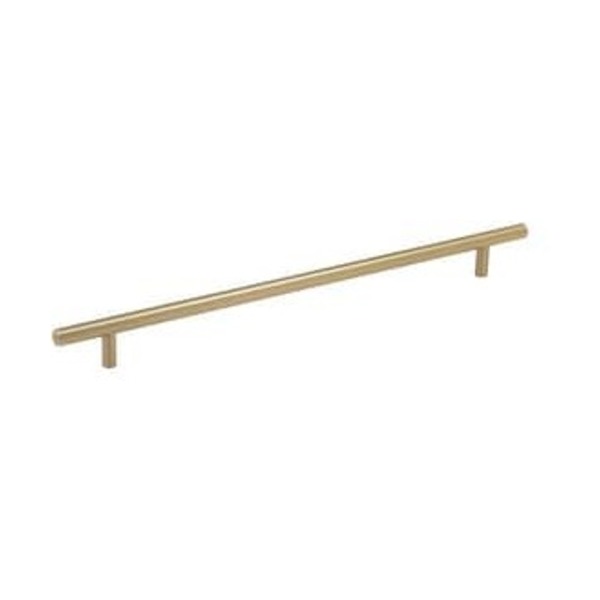 AMEROCK LLC Bar Pulls 12-5/8 in (320 mm) Center-to-Center Golden Champagne Cabinet Pull