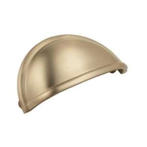 AMEROCK LLC Cup Pulls 3 in (76 mm) Center-to-Center Golden Champagne Cabinet Cup Pull