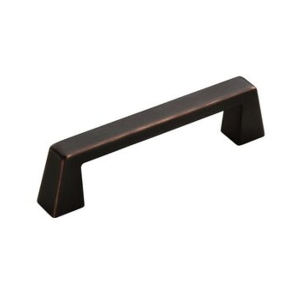 AMEROCK LLC Blackrock 3-3/4 in (96 mm) Center-to-Center Oil-Rubbed Bronze Cabinet Pull