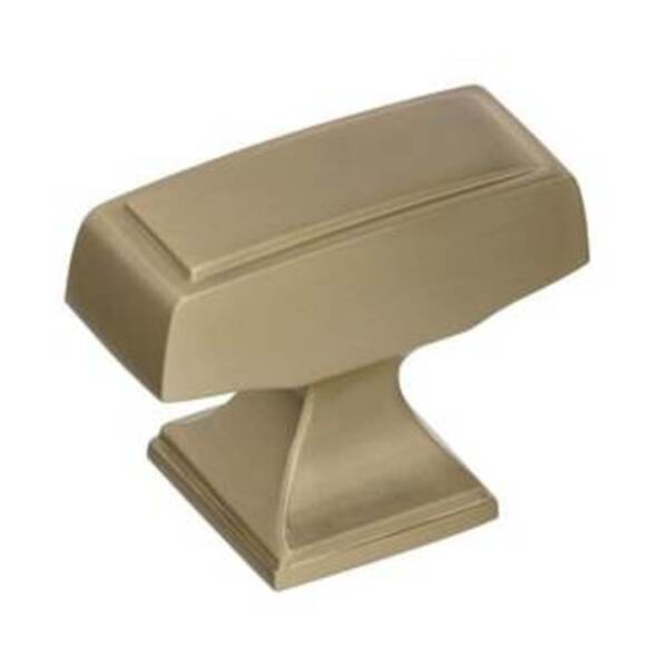 AMEROCK LLC Mulholland 1-1/2 in (38 mm) Length Golden Champagne Cabinet Knob