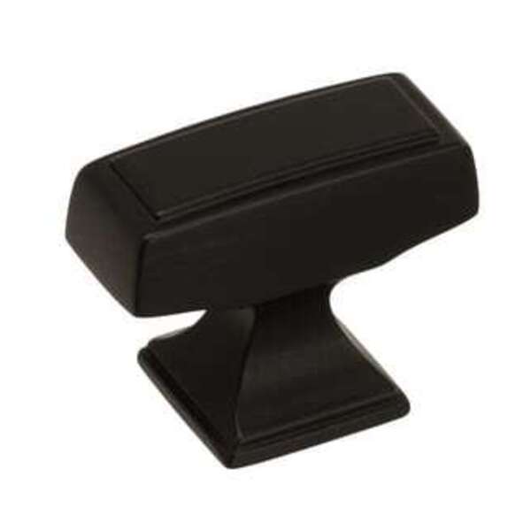 AMEROCK LLC Mulholland 1-1/2 in (38 mm) Length Black Bronze Cabinet Knob