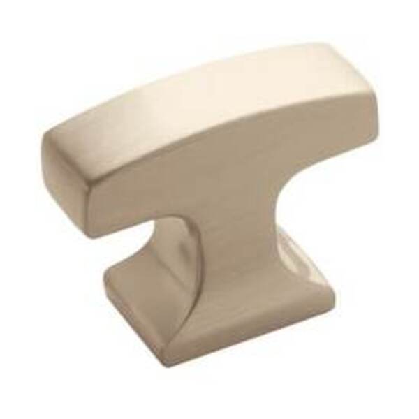 AMEROCK LLC Westerly 1-5/16 in (33 mm) Length Satin Nickel Cabinet Knob
