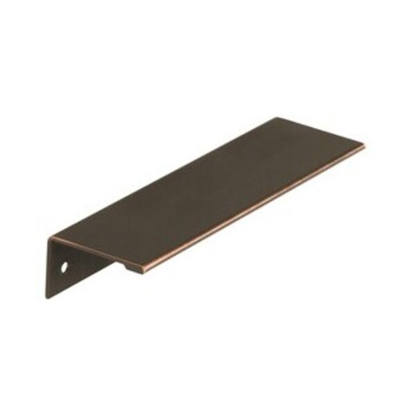 AMEROCK LLC Edge Pull 5-1/16 in (128 mm) Center-to-Center Oil-Rubbed Bronze Cabinet Pull
