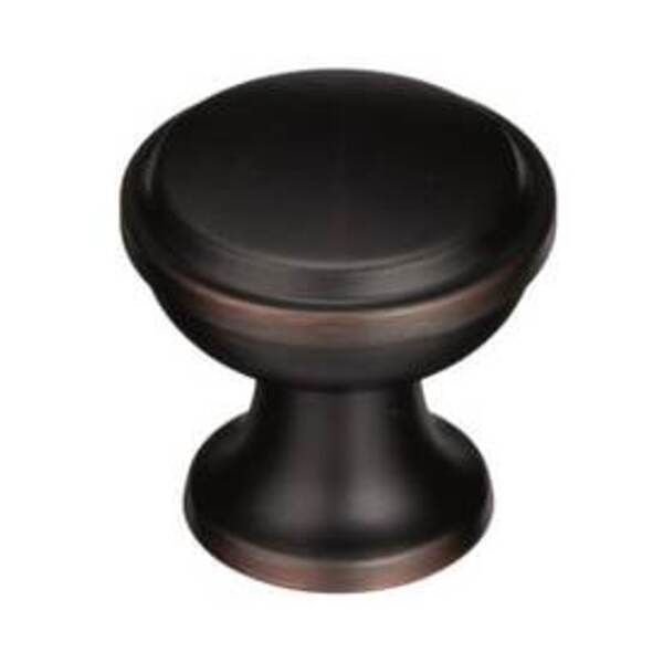 AMEROCK LLC Westerly 1-3/16 in (30 mm) Diameter Oil-Rubbed Bronze Cabinet Knob