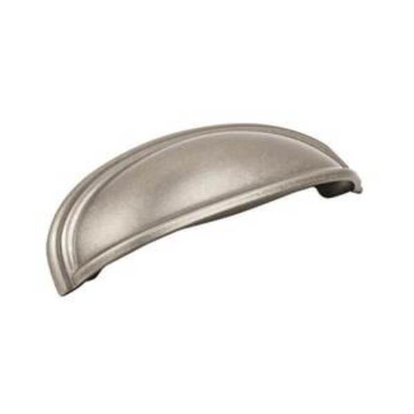 AMEROCK LLC Ashby 4 in (102 mm) & 3 in (76 mm) Center-to-Center Weathered Nickel Cabinet Cup Pull