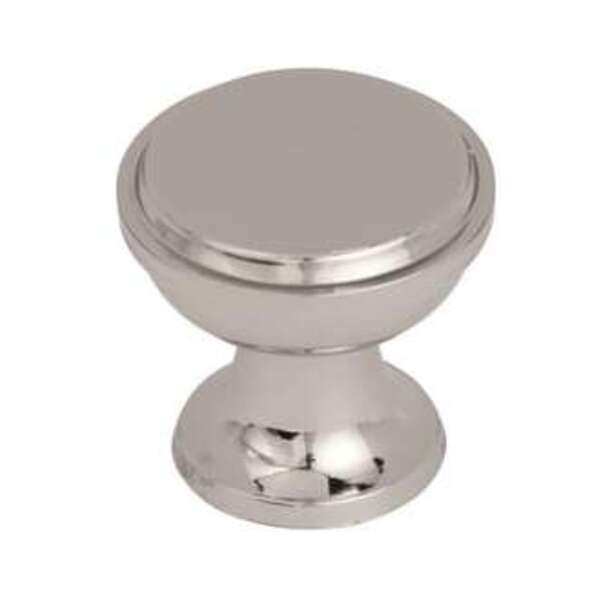 AMEROCK LLC Westerly 1-3/16 in (30 mm) Diameter Polished Nickel Cabinet Knob