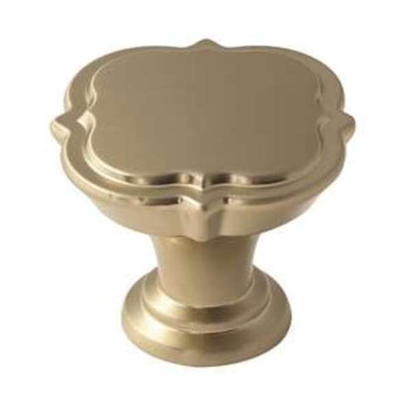 AMEROCK LLC Grace Revitalize 1-3/8 in (35 mm) Diameter Golden Champagne Cabinet Knob