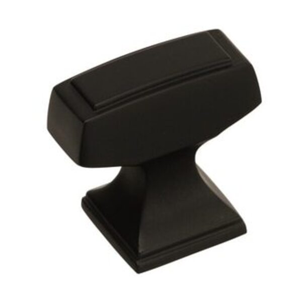 AMEROCK LLC Mulholland 1-1/4 in (32 mm) Length Black Bronze Cabinet Knob