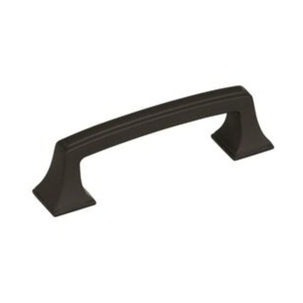 AMEROCK LLC Mulholland 3 in (76 mm) Center-to-Center Black Bronze Cabinet Pull