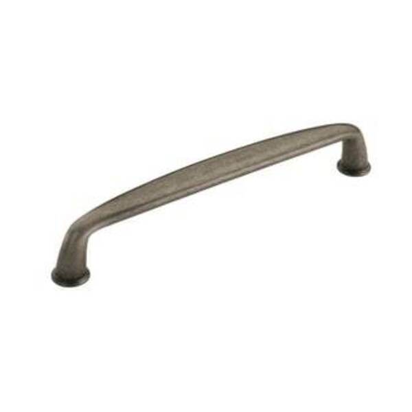 AMEROCK LLC Kane 6-5/16 in (160 mm) Center-to-Center Weathered Nickel Cabinet Pull
