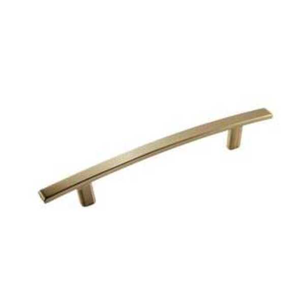AMEROCK LLC Cyprus 5-1/16 in (128 mm) Center-to-Center Golden Champagne Cabinet Pull
