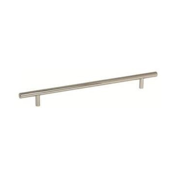 AMEROCK LLC Bar Pulls 10-1/16 in (256 mm) Center-to-Center Polished Nickel Cabinet Pull