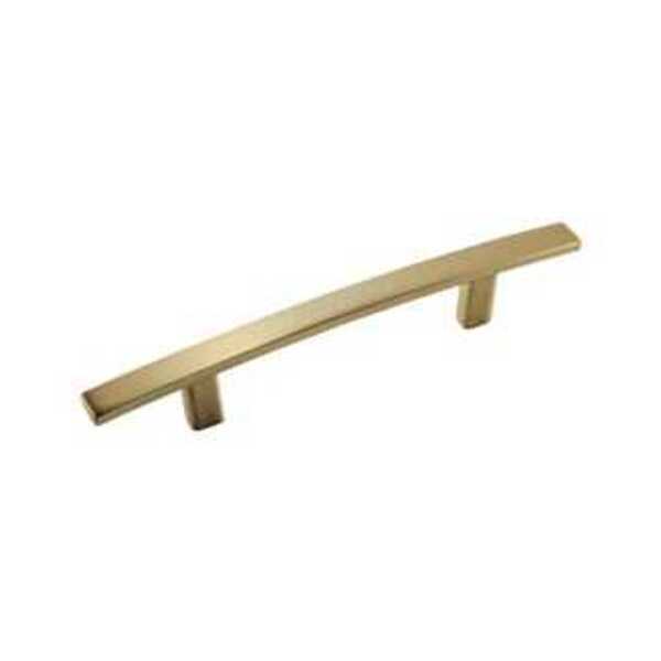 AMEROCK LLC Cyprus 3-3/4 in (96 mm) Center-to-Center Golden Champagne Cabinet Pull