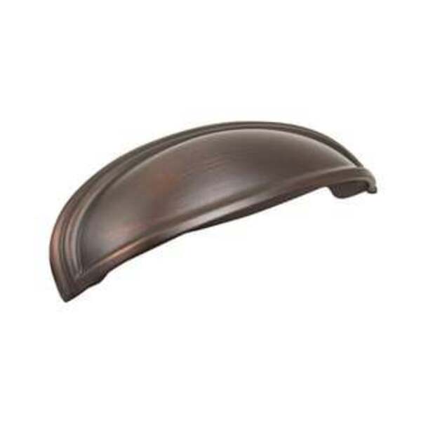 AMEROCK LLC Ashby 4 in (102 mm) & 3 in (76 mm) Center-to-Center Oil-Rubbed Bronze Cabinet Cup Pull