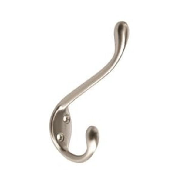 AMEROCK LLC Large Satin Nickel Coat and Hat Hook
