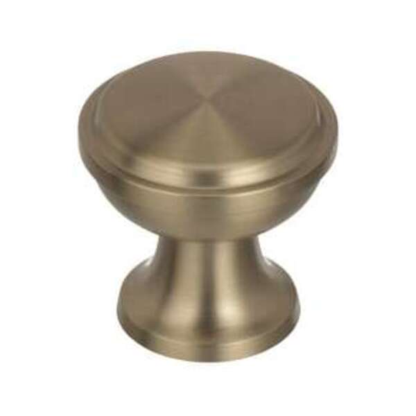 AMEROCK LLC Westerly 1-3/16 in (30 mm) Diameter Golden Champagne Cabinet Knob