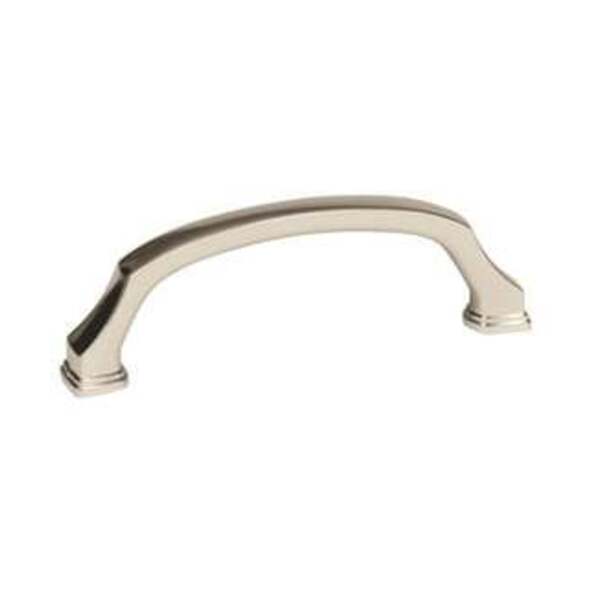 AMEROCK LLC Revitalize 3-3/4 in (96 mm) Center-to-Center Polished Nickel Cabinet Pull