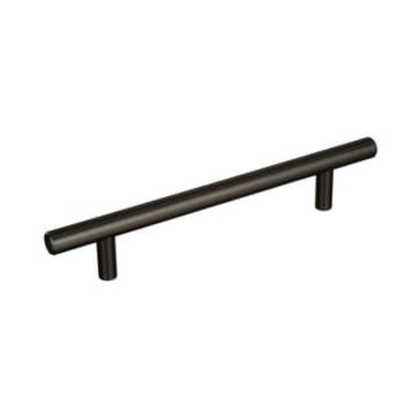 AMEROCK LLC Bar Pulls 5-1/16 in (128 mm) Center-to-Center Black Bronze Cabinet Pull