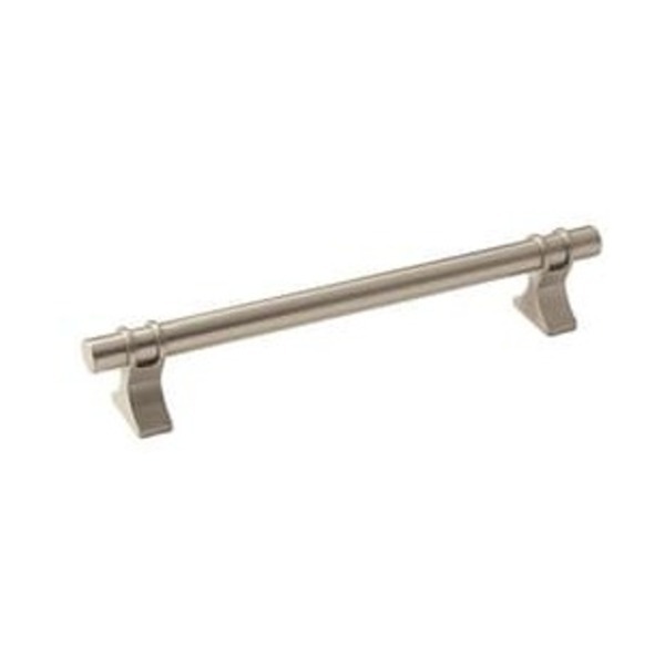 AMEROCK LLC Davenport 6-5/16 in (160 mm) Center-to-Center Satin Nickel Cabinet Pull