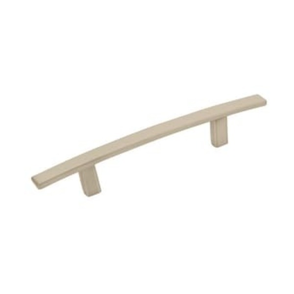 AMEROCK LLC 6-9/16 in. Center-to-Center Cabinet Pull in Satin Nickel