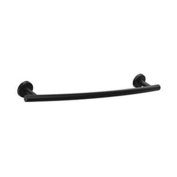 AMEROCK LLC Arrondi 18 in (457 mm) Towel Bar in Matte Black