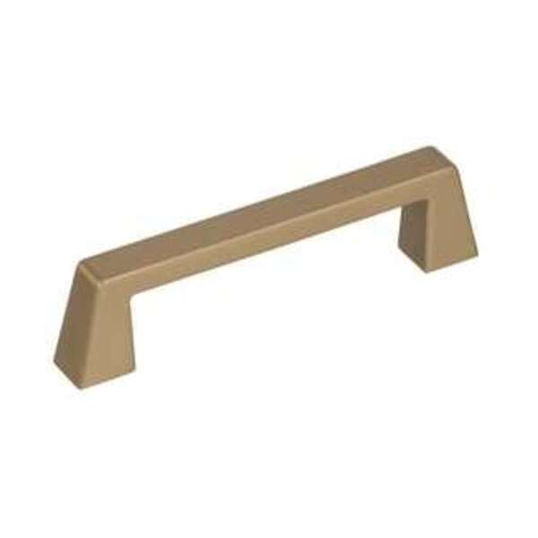 AMEROCK LLC Blackrock 3-3/4 in (96 mm) Center-to-Center Golden Champagne Cabinet Pull