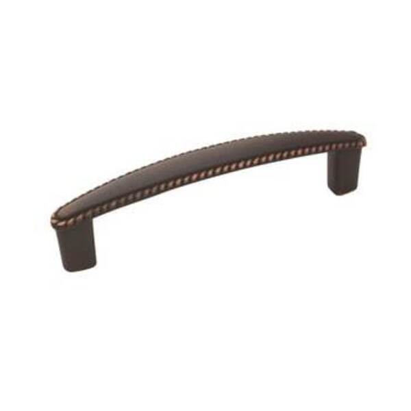 AMEROCK LLC Allison Value 3-3/4 in (96 mm) Center-to-Center Oil-Rubbed Bronze Cabinet Pull