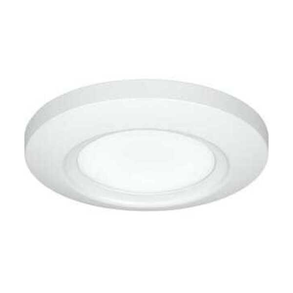 PROGRESS SNWH 1 12.5W LED L/P FLSH WHT GSKT