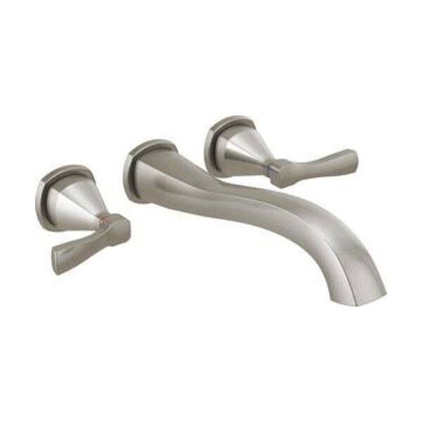 DELTA FOCUS 2HDL LEV WM TUB FILLER TRIM STAI